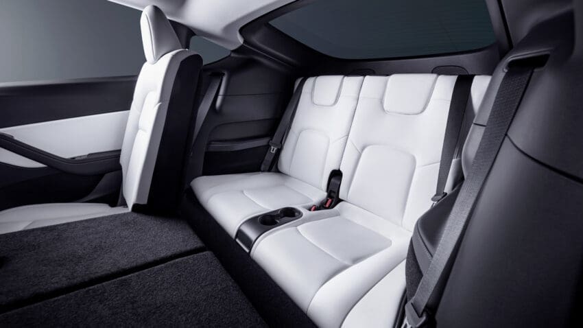 Tesla Model Y seven seater interior
