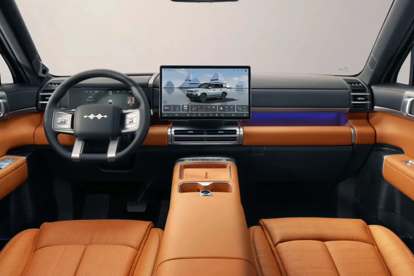 BYD Fangchengbao Ti7 interior