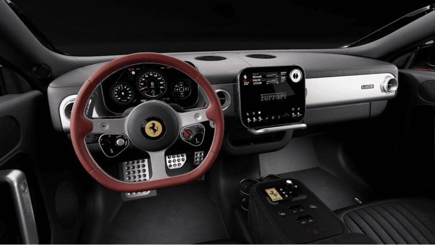 Ferrari Luce interior