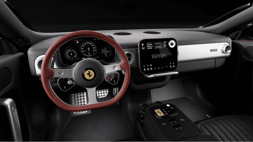 Ferrari Luce interior