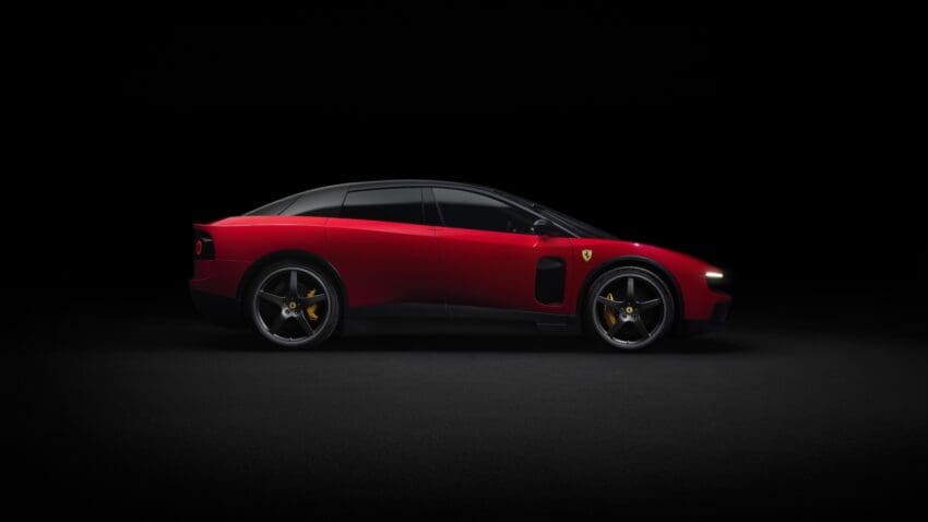 Ferrari Luce side profile