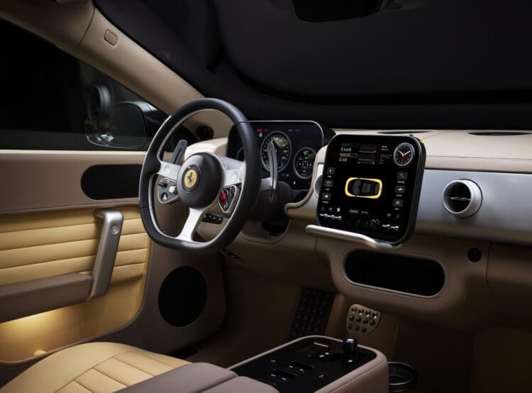 Ferrari Luce interior