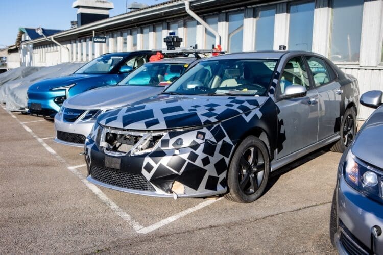 NEVS Saab 9-3 range-extender prototype
