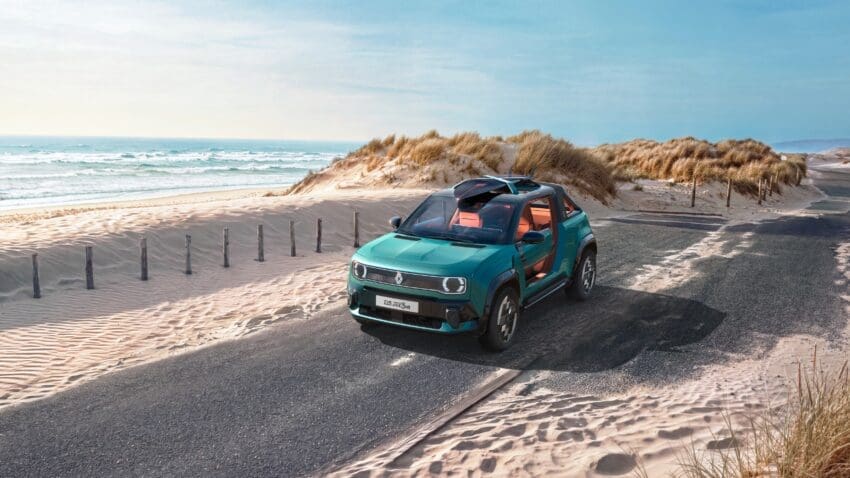 Renault 4 hits the beach with JP4x4 Concept