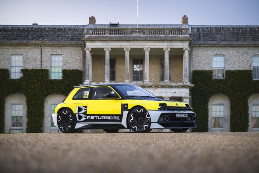 Renault 5 Turbo 3E at Goodwood House
