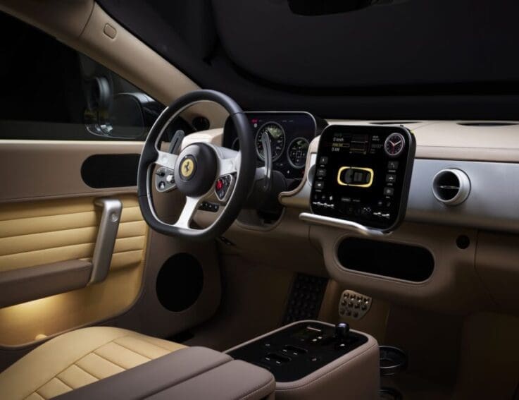 Ferrari Luce interior 