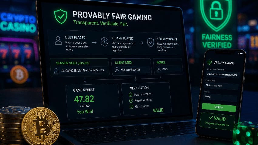 How Provably Fair Gaming Works and Why It Matters for Crypto Players