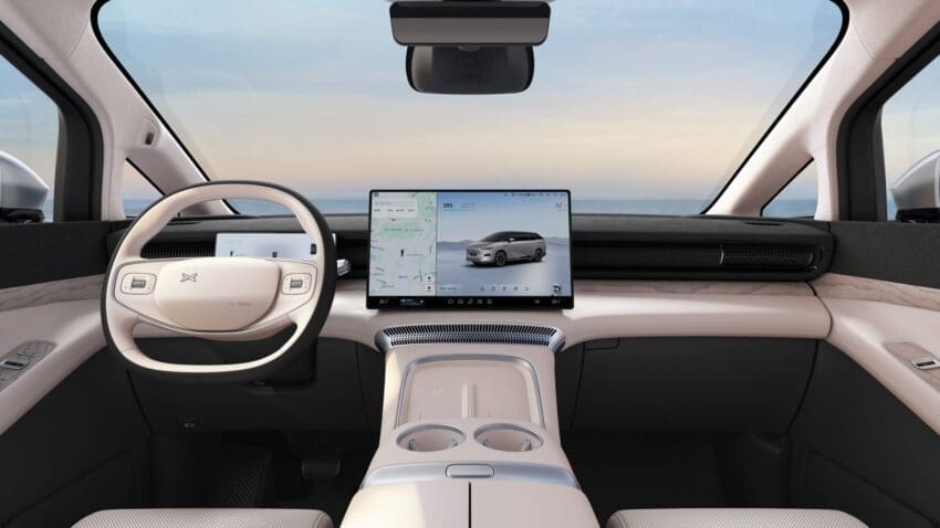 Xpeng X9 MPV interior