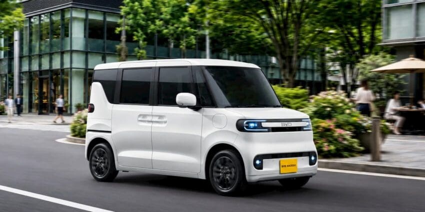 BYD is the world's first software defined Kei car