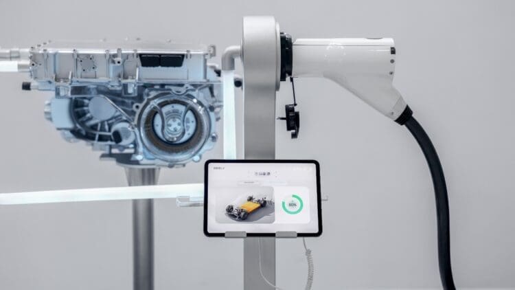 Geely 2,250kW charging hardware