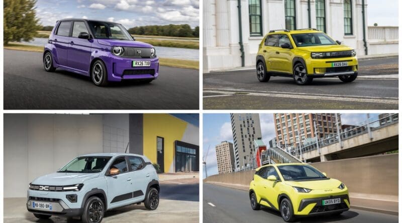 Cheapest EVs 2026 header image