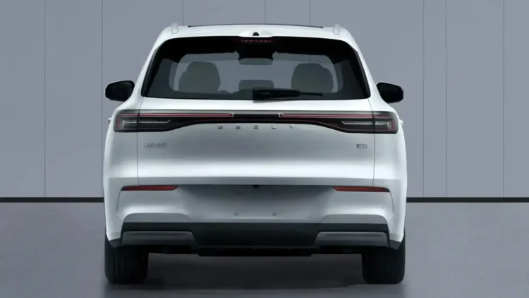 Updated-Geely-EX5-rear-view