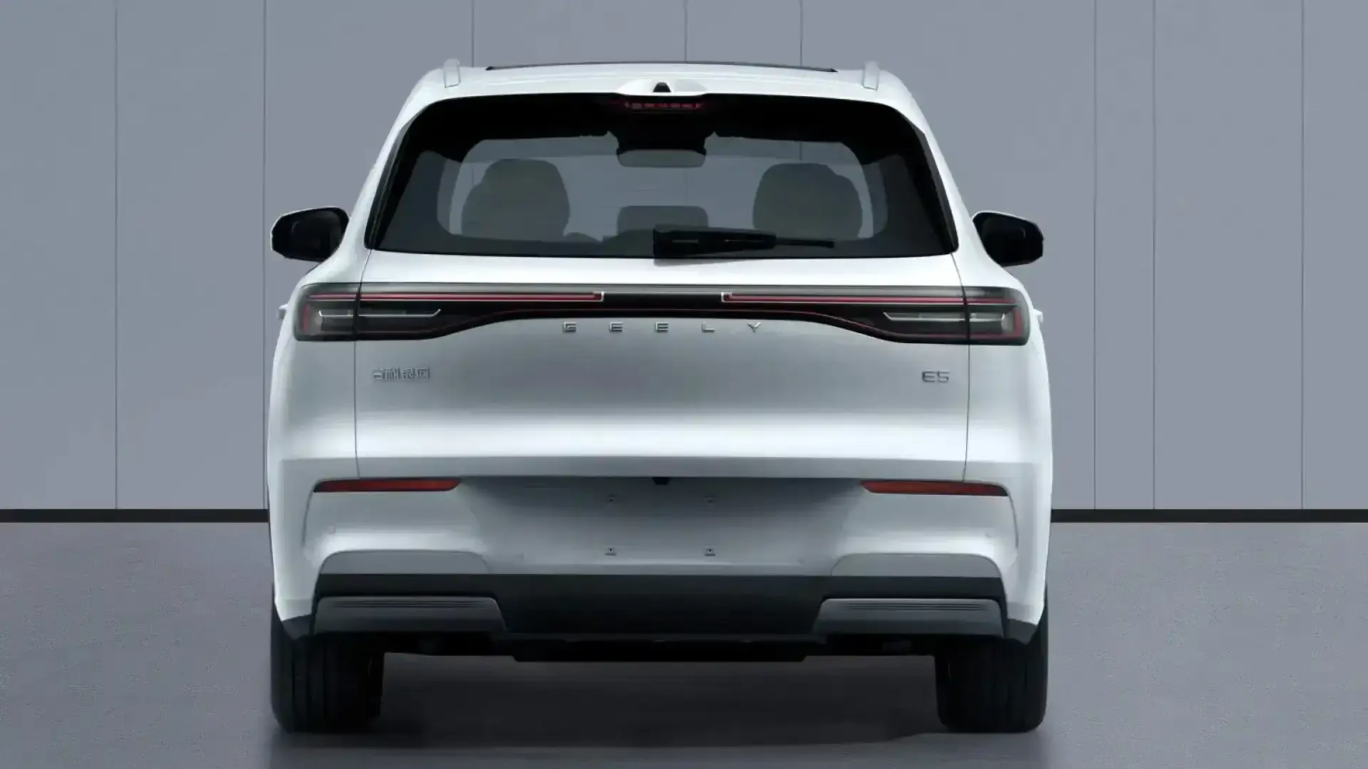 Updated-Geely-EX5-rear-view